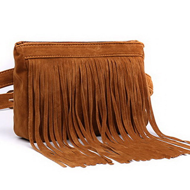 Waist Packs Fashion Simple Design Bags Classic Trendy Waist Bags Vintage Tassel Bags