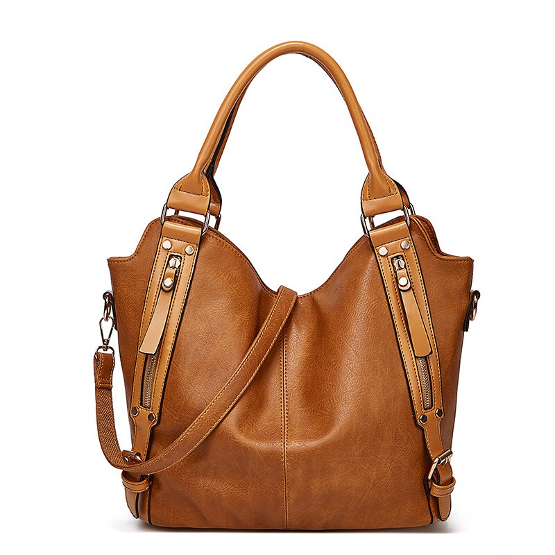 Big Capacity Women Handbag Luxury Women Bag Side pockets Design Hand Bag PU Leather Totes Shoulder Bags Ladies WLHB2215