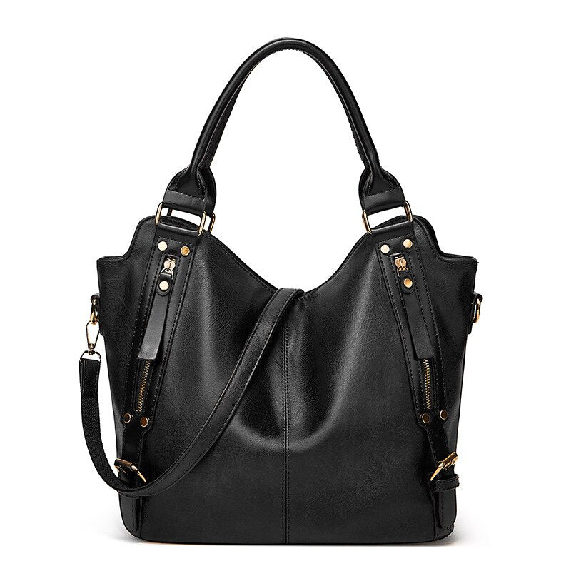 Big Capacity Women Handbag Luxury Women Bag Side pockets Design Hand Bag PU Leather Totes Shoulder Bags Ladies WLHB2215